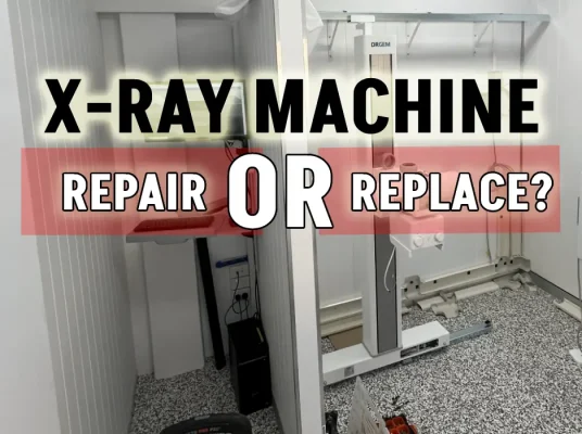x-ray repair or replace