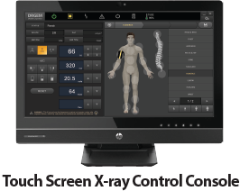 Touch screen console