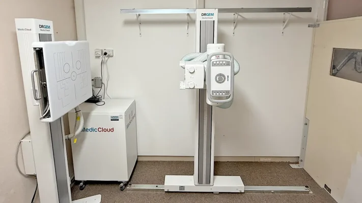 Accidental insurance for DRGEM x-ray system