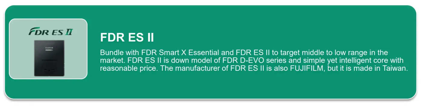 FDR Smart X Essential series